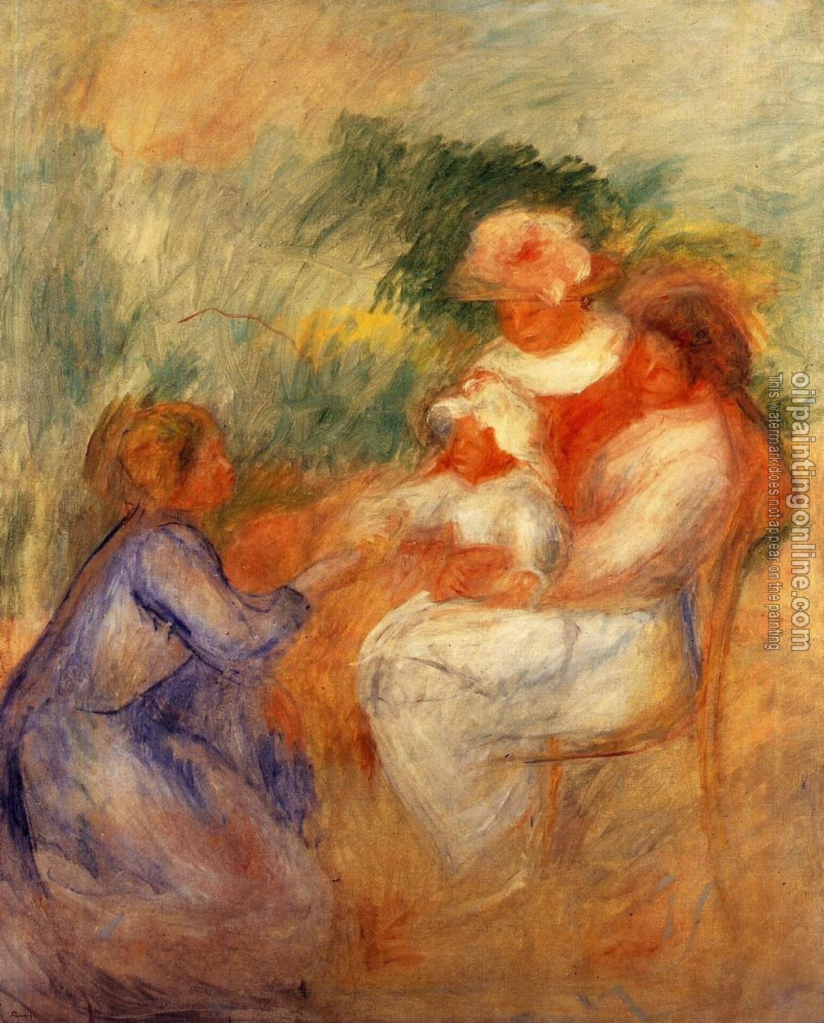 Renoir, Pierre Auguste - La Famille